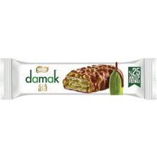 Pratik Ev Damak Ala Sütlü Çikolata Kaplamalı Antep Fıstıklı Gofret 30 G
