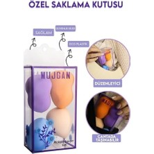 Pratik Ev 4'lü Armut Makyaj Süngeri Seti Çok Renkli