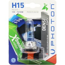Teknoparts H15 12V 15/55W Xtreme Vısıon +%150 Fazla Sarı Işık Tekli 1 Adet