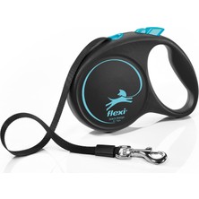 Pratik Ev Black Design M Beden Mavi 5mt Şerit Tasma