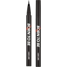 Pratik Ev Born To Be Madproof Likit Eyeliner 01 – Suya Dayanıklı ve Uzun Süre Kalıcı