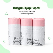 Haustier CLB01 Otomatik Kedi Tuvaleti Uyumlu Büzgülü Çöp Poşeti