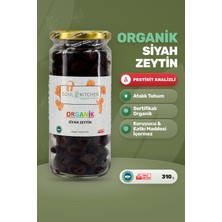 Soul Kitchen Organik Ürünler Organik Siyah Zeytin Katkısız 310 g