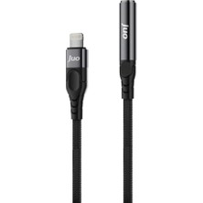 Pratik Ev Lightning To 3.5 mm Jack Aux Kulaklık Çevirici Dönüştürücü Adaptör Kablo