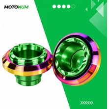 MOTONUM Apachi Beauty Cnc Ön Teker Muhafaza TAKOZU-YEŞIL-MN1718