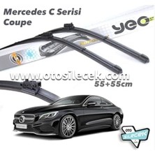 Pratik Ev Mercedes C Serisi Coupe 2015-... Uyumlu Aeroflex Silecek Takımı