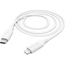 Pratik Ev Usb-C - Lightning Kablo, 1m, Beyaz