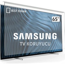 Pratik Ev Samsung Qe 65Q60A Tv Ekran Koruyucu - Samsung 65 Inç 163 cm Ekran Koruma Paneli