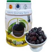 Pratik Ev Gemlik Köyü Sofralık Siyah Zeytin 1 kg
