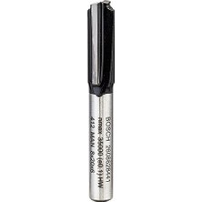 Pratik Ev 1 x Pro Yiv Frezesi, Düz, Çift Kenarlı, Yumuşak Ahşap ve Sert Ahşap Için, Çap 8 mm