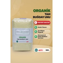 Soul Kitchen Organik Ürünler Organik Tam Buğday Unu Katkısız 500 g
