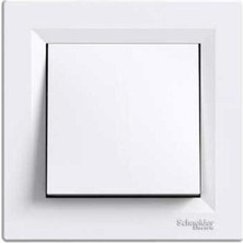 Schneider Asfora Beyaz Anahtar EPH0170121 Modern Tasarım ile Kolay Montaj Özellikli Şık Görünüm