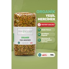 Soul Kitchen Organik Yeşil Mercimek 750 gr