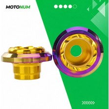 MOTONUM Kymco Dtx 360 Cnc Ön Teker Muhafaza TAKOZU-SARI-MN1337