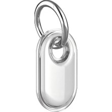 Pratik Ev [transparent-Keychain] Samsung Galaxy Smarttag 2 ile Uyumlu Kılıf Hafif ve Şeffaf Tasarım Smart Tag 2 Kilif Sinyal Kaybı Olmayan Çizilmeye Karşı Koruyucu Smart Tag 2 Kılıfı (Şeffaf)