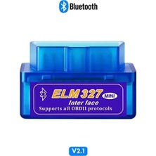 Pratik Ev Ayzek ELM327 Mini V2.1 Bluetooth Obd2 Araç Arıza Tespit Cihazı | Tüm Obdıı Protokolleri, Bluetooth Bağlantı