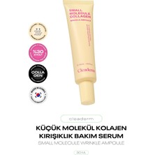 Cleaderm Küçük Moleküllü Kolajen Ampul Serum Small Molecule Collagen Wrinkle Ampoule