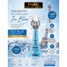 Platin Kolonyaları 250 Ml. Eyfel Kulesi Cam Şişe Ice Blue Kolonyası