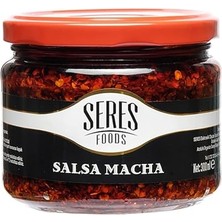 Pratik Ev Seres Foods Salsa Macha Acı Sos 300 ml Marketimgo (300 ml Cam, Glass Jar)