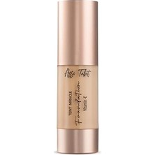 Pratik Ev E Vitaminli Sıvı Fondöten Medium Beige, Tüm Cilt Tipleri Için, Doğal ve Pürüzsüz Kapatıcılık, Uzun Süre Kalıcı, Nemlendirici