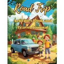 Pratik Ev Road Trip Activities Book And Travel Journal: For Kids From 3 To 7 Years