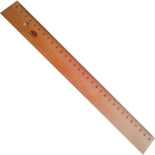 Pratik Ev Ahşap Cetvel 30 cm N:0035