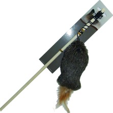 Pratik Ev 550524 Kedi Oltası, Kedi Otlu Pelüş Oyuncak, Sap 40 Cm, 20X6