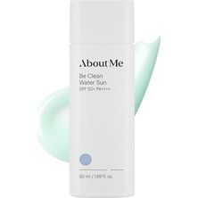 Pratik Ev Be Clean Water Sun SPF50+ Pa++++ Uv Koruyucu Su Bazlı Nemlendirici Güneş Kremi 50 ml