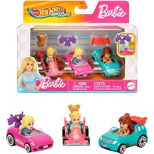 Pratik Ev JDG45 Racerverse Barbie 3'lü Oyuncak Araba