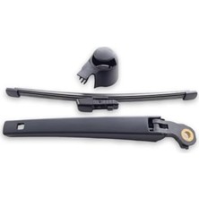 Pratik Ev Vw Scirocco ile Uyumlu 2009-2018 Arka Cam Silecek Kolu Kapağı Takımı 1K8955707A