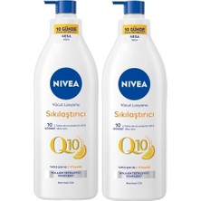 Pratik Ev Q10 Sıkılaştırıcı Nemlendirici Vücut Losyonu 400 Ml, C Vitamini, Esnek Cilt, Vücut Bakım, Kolajen, X2 Adet