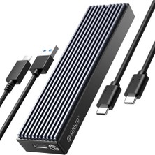 Pratik Ev Usb3.1 Gen2 10GBPS M.2 Nvme SSD Disk Kutusu, Alüminyum
