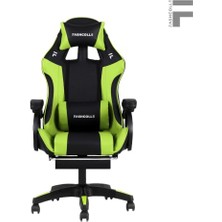 Pratik Ev Dynamic Green Masajlı Oyuncu Koltuğu