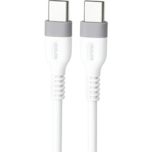 Pratik Ev Type-C - Type-C Hızlı Şarj ve Veri Kablosu, 60W, 1,5 Metre