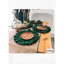 Mossy Yeşil Yuvarlak Supla 38 cm