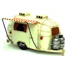 Dekoratif Metal Karavan Tenteli Vintage Biblo Hediyelik