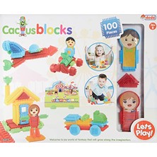Pratik Ev 100 Parça Üst Üste Dizilen Bloklar