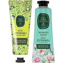 Pratik Ev Doğal Zeytinyağlı ve Manolya Çiçeği El ve Vücut Kremi 50 ml