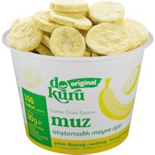 Pratik Ev Original Muz Atıştırmalık Meyve Cipsi - Dondurularak Kurutulmuş Muz - 30 G