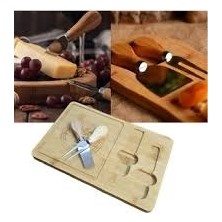 Yakut 12362 Bambu 3 Prç Peynir Sunum Tahtası