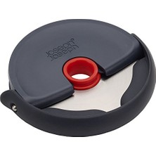 Pratik Ev 20038 Disc Easy-Clean Pizza Diski, Gri/kırmızı