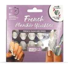 Pratik Ev IMM219.022 French Manikür Yüzükleri Klasik Model