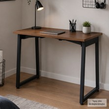 Vilinze Biga Sabit Mdf Metal Ayak Çalışma Ofis Masası