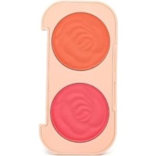 Pratik Ev Mat, Ikili Allık No:2, Rose Pink You 2'li Allık Paleti - Yoğun Pigmentli Doğal
