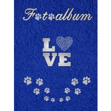 Pratik Ev Fotoalbum Haustiere Papageien Hamster Meerschweinchen Kaninchen Tauben Hasen Mäuse Ratten Frettchen Sittiche Wellensittiche Vögel Hunde Katzen ... Foto Tagebuch Stammbaumbuch Andenken Blau 01