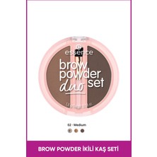 Essence Brow Powder Duo Ikili Kaş Pudrası No: 02 – Medium