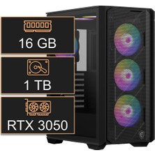 Gökkuşağı Ventus Pearl I5-12400/16GB/1TB/MSI 3050 6gb/dos Tavsiye Sistem