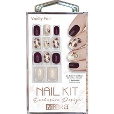 Pratik Ev Vanity Fair Takma Tırnak Seti, 1 Paket, 1 x 250 G