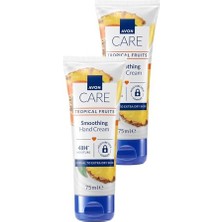Pratik Ev Tropical Fruits Ananas, Mango ve Papaya Özlü El Kremi 75 Ml. Ikili Set