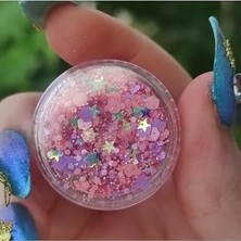 Pratik Ev Glitter Far Simli Jel Far Yıldızlı, SERASHINEGOZFARI128